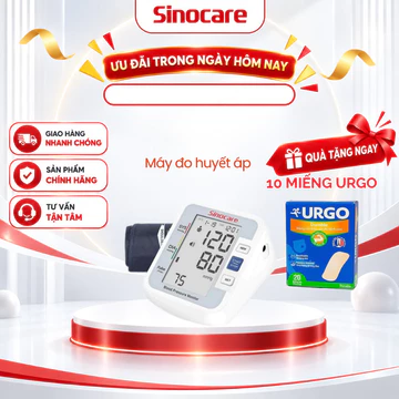 Máy Đo Huyết Áp Sinocare BA-801 Có Giọng Nói Tiếng Việt, Bảo Hành 3 Năm