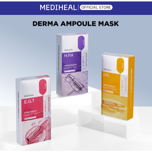 Combo 4 Mặt Nạ Mediheal Derma Ampoule Mask 26ml Giúp Dưỡng Sáng, Cân Bằng Da - FS