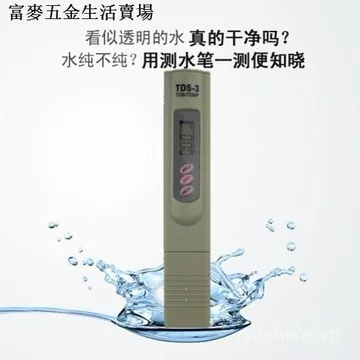 3 Bút TDS, Bút Phát Hiện Chất Lượng Nước, Bút Phát Hiện Máy Lọc Nước Gia Đình, Máy Lọc Nước, Bút Giám Sát Chất Lượng Nước, Chip Nhập Khẩu