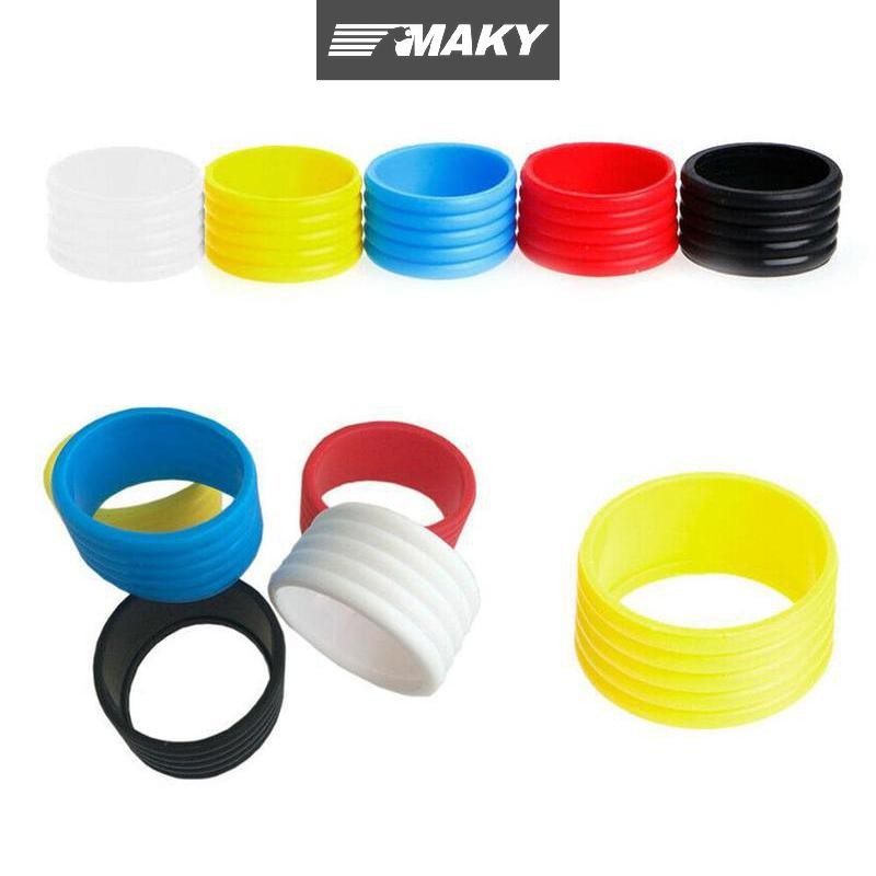 Newwellknownepic Vợt Tennis Grip Vòng Cao Su Cầu Lông Bát Overgrip Fix Dây Linh Hoạt Hoàn Thiện Bảo Vệ Thể Thao Ngoài Trời Đỏ VN