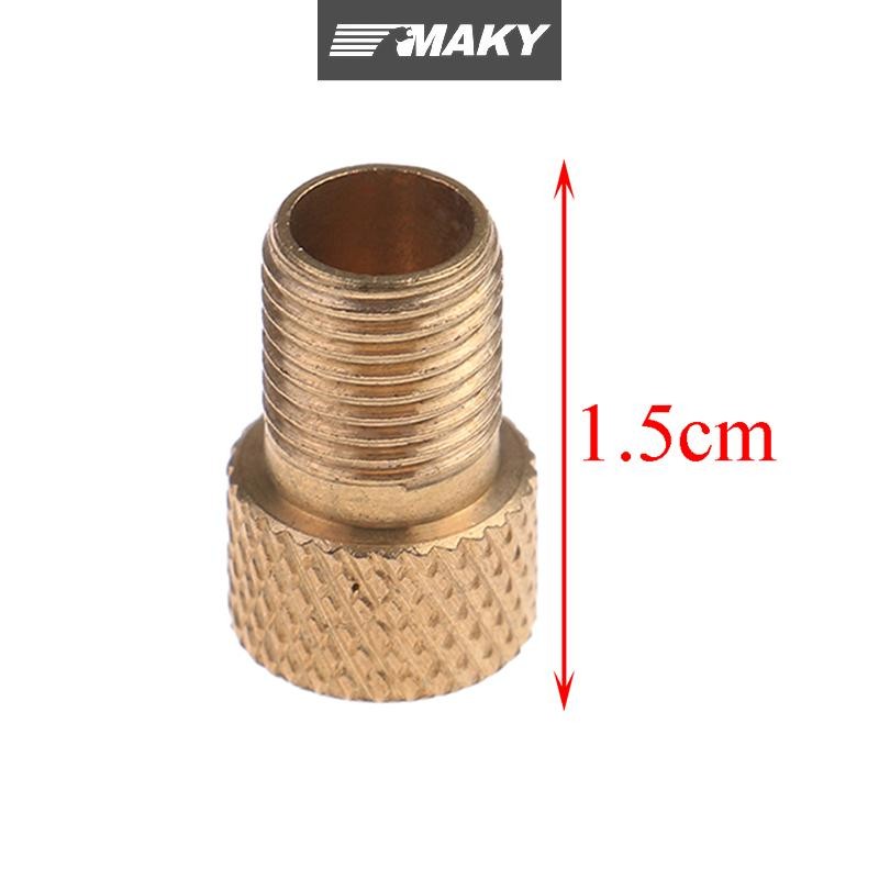 Newwellknownepic 4 Cái / bộ Chuyển Đổi Van Chuyển Đổi Ống Bơm Xe Đạp Đường Bộ 1.5Cm 
VN