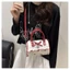 Túi đeo chéo OLVIDO Lolita, Túi xách da PU thiết kế nơ ngọt ngào, họa tiết chấm Kawaii Hình dạng gối bằng da PU Túi đeo vai đơn cho nữ