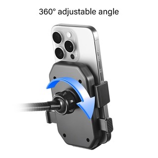 Hung Global 17mm Hình Cầu Đầu Liên Kết Kẹp Với Khe Cắm Điện Thoại Có Thể Sửa Đổi 5 5 8 5 cm Chiều Rộng Cho Máy Tính Để Bàn Xe Gắn Thay Thế