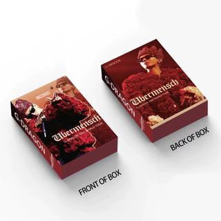 GC9 55 Cái / bộ G-DRAGON LOMO Card Album Ubermensch Bưu Thiếp Bộ Sưu Tập Ngôi Sao Ngoại Vi CG9