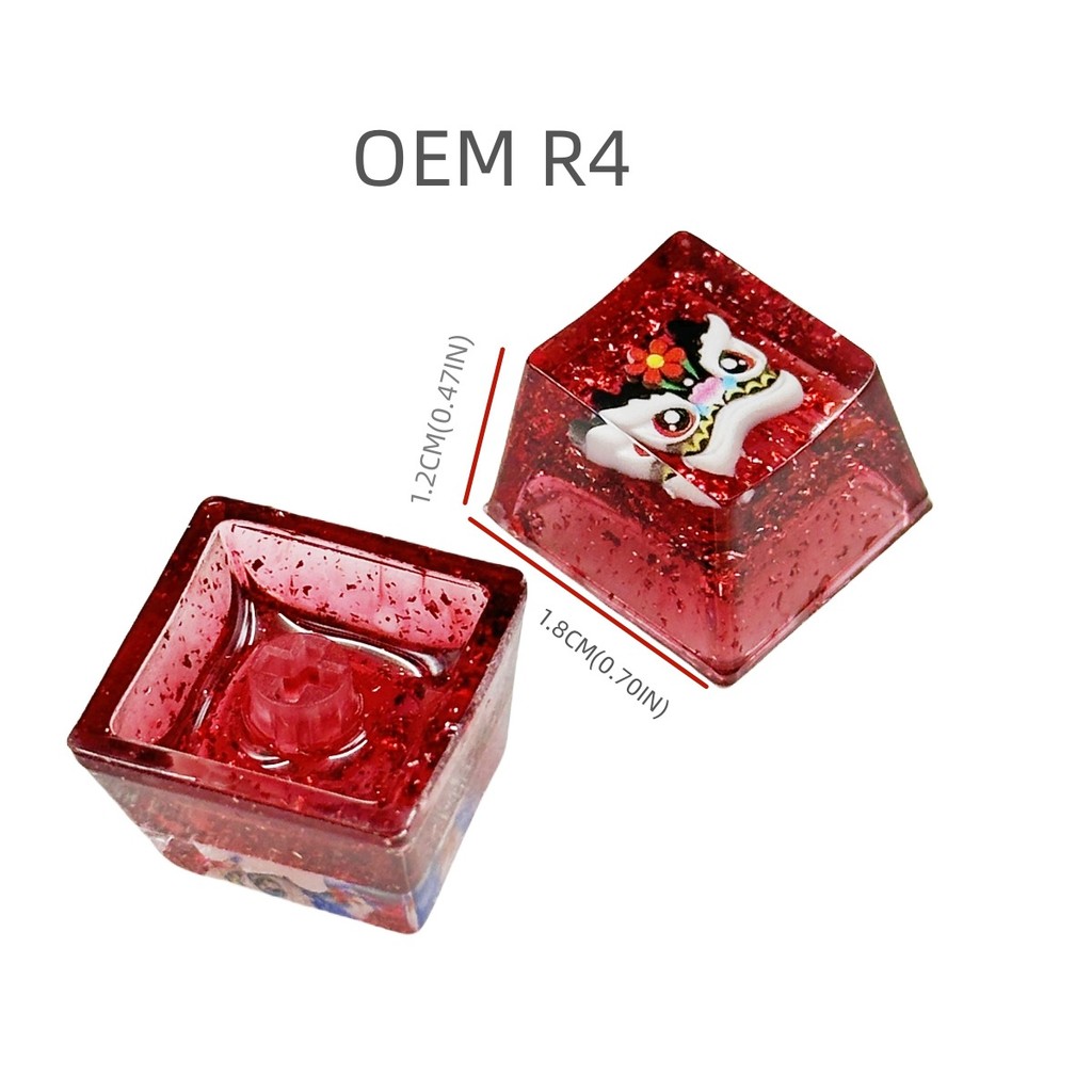Keycap Đầu Lân Dịp Tết Nguyên Đán Thủ Công | KCAP - World of keycaps