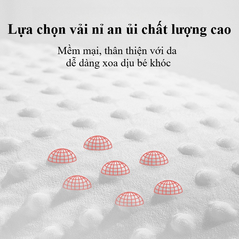 Đệm Chống Nôn Trớ,Chống Võng Lưng,Ngăn Ngừa Nôn Trớ Trẻ Sơ Sinh,Chất Liệu Thoáng Khí,giúp Trẻ Ngủ Ngon