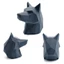 EDB * Vỏ bọc dây ô tô chịu thời tiết với tác phẩm nghệ thuật sói in 3D phổ biến Kích thước 50MM Xây dựng mạnh mẽ cho ô tô