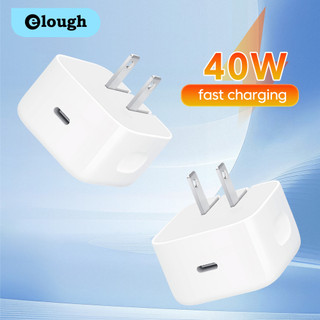 Elough PD40W USB C US Cắm Sạc Có Thể Gập Lại Sạc Nhanh EU Cắm / UK Cắm Tường Sạc Bộ Chuyển Đổi Nguồn Điện