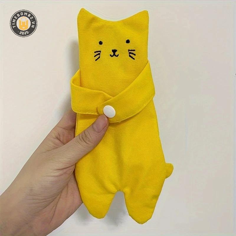 {TB & Bag} Ví đựng tiền xu bằng vải Canvas có hình dạng dễ thương và hoạt hình | Ví nhẹ có khóa kéo cho bé gái, phụ kiện thời trang để sử dụng hàng ngày.