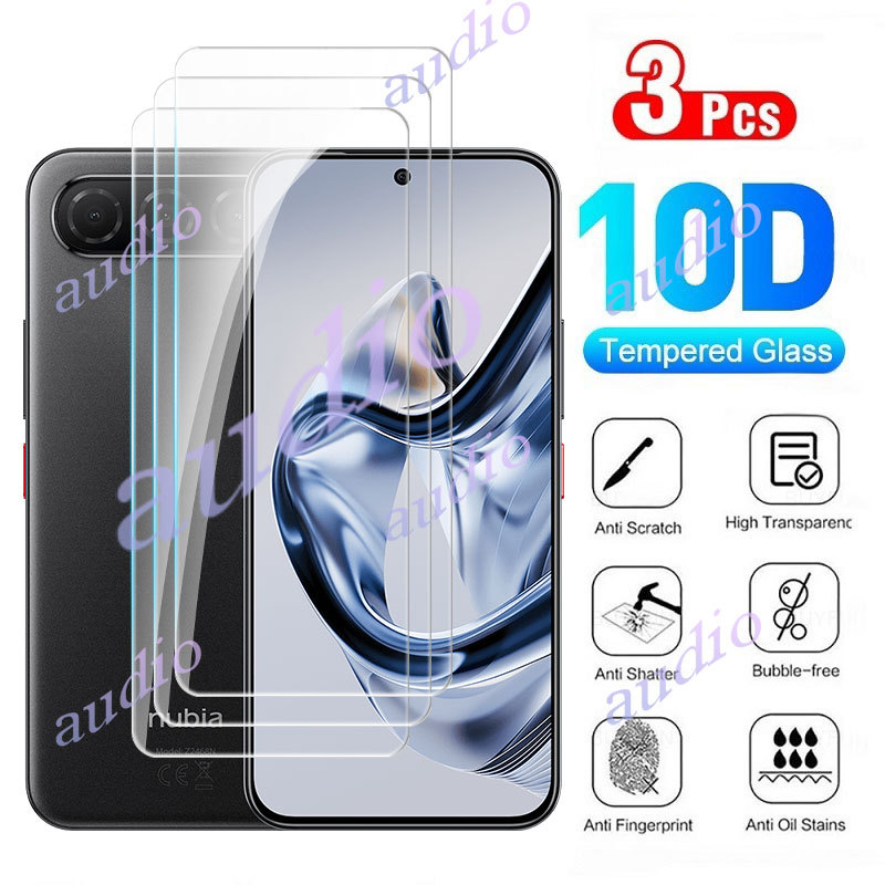 Kính cường lực 3 miếng bảo vệ màn hình cho ZTE Nubia Air 5G 2025, trong suốt, mỏng