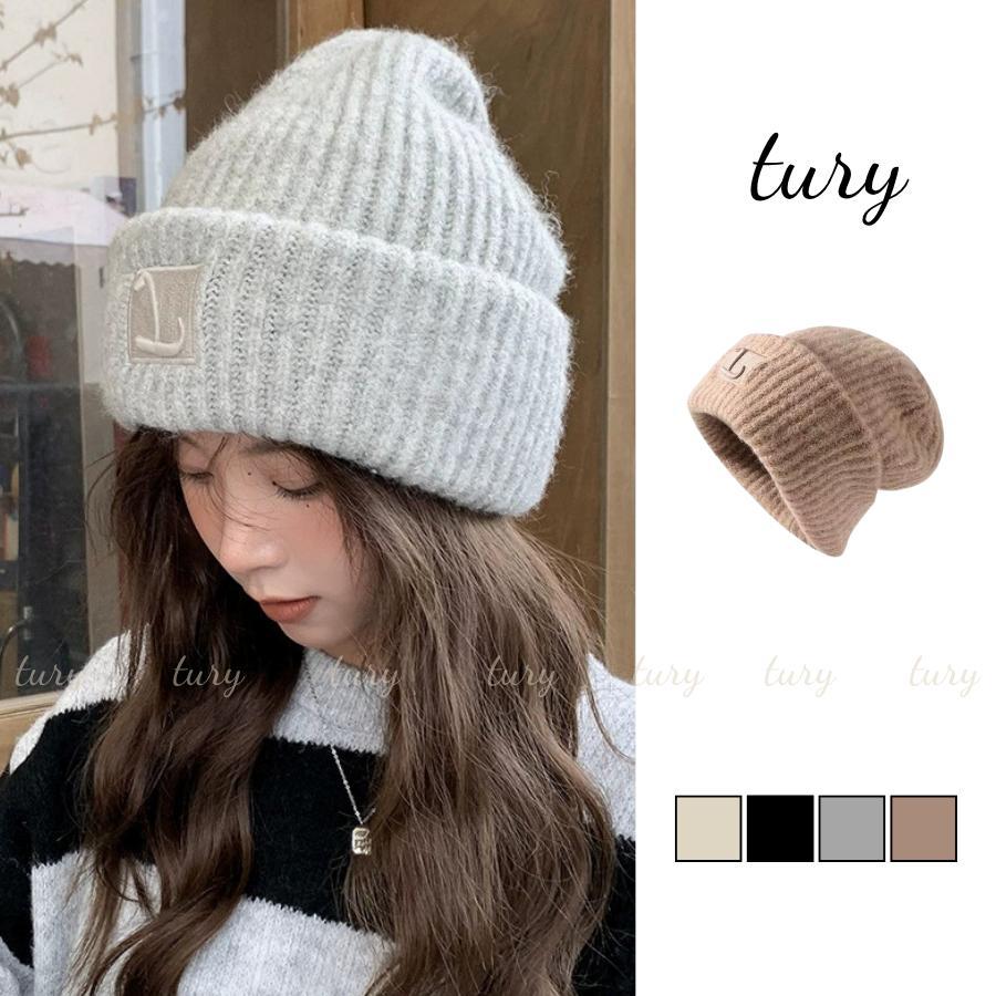 Nón Len Unisex Nam Nữ - Tury - Mũ Len Dệt Kim Thêu Chữ - NL095
