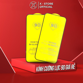 Miếng dán cường lực lph0nee 9H, kính vát cạnh 2.5D, chống trầy xước, dán màn hình trong suốt HD - CLGR
