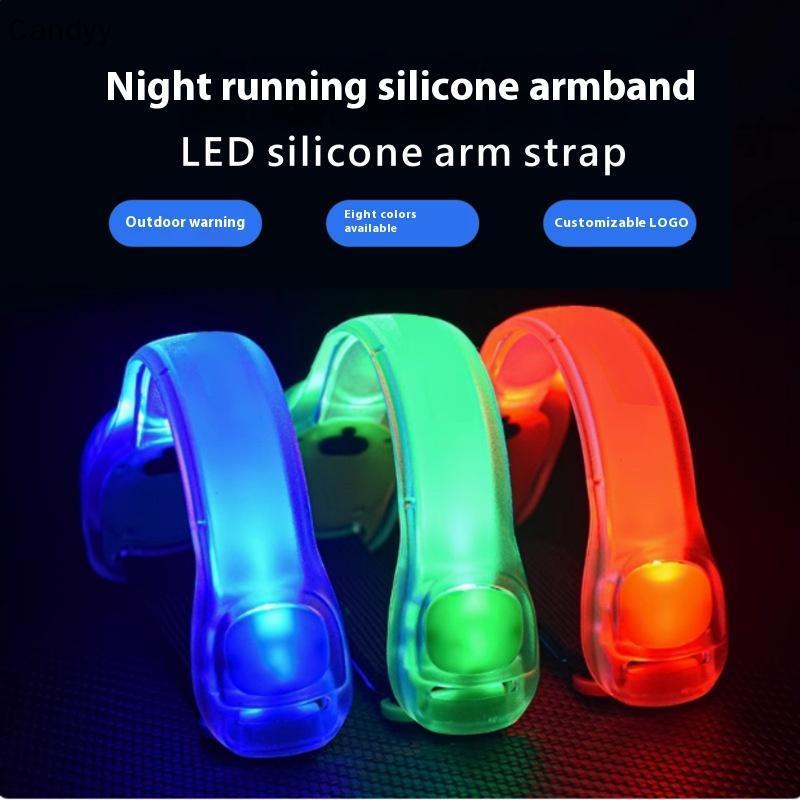 Dây đèn phản quang LED cho cổ tay - An toàn khi đi xe đạp và chạy bộ