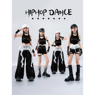 Đồ Nhảy Hiện Đại Hiphop Trẻ Em Set Đồ Dance Jazz Quần Nhảy Crop Top Đồ Nhảy Cho Bé Gái Bộ Tập Nhảy Cho
