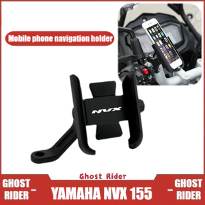 YAMAHA NVX 155 Giá đỡ điện thoại di động Xe đạp xe máy Hợp kim nhôm Giá đỡ điện thoại di động Xe đạp Giá đỡ điện thoại di động