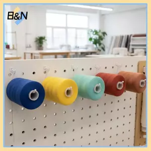 B & N Thread Spool Pegboard Hook Setpatible với Skadis Pegboards Ngăn chặn Thread Tangling cho Craft Studio.