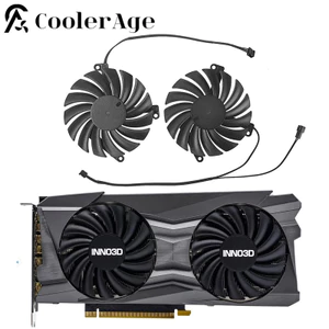 IVideo Card Fan Thay Thế Cho INNO3D GeForce RTX 3070 TWIN X2 OC 85MM CF-12910S RTX3070 Quạt Làm Mát Card Đồ Họa *