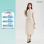 Set lẻ Áo nữ GUMAC peplum cổ sam tay ngắn tôn dáng LAG0106 - Chân váy nữ GUMAC dáng A một lớp LVG0105