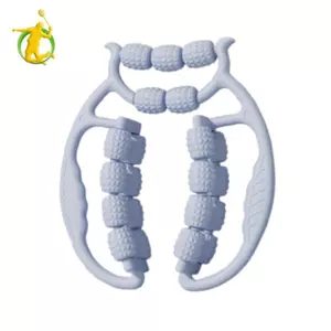 Máy Mát Xa Chân Con Lăn Đùi Công Thái Học Khăn Giấy Sâu Massage 21 Bánh Xe Massage Cơ Con Lăn Cho Thể Dục Quà Tặng Người Phụ Nữ