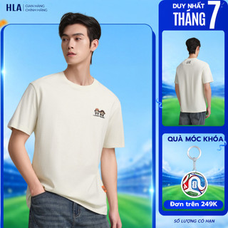 [BÁN CHẠY] Áo thun tay ngắn unisex HLA x ZOLA Limited, công nghệ mát lạnh, thoáng khí tốt