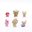 HT3 6 Chiếc Rilakkuma Sanrio My Melody Chef Hat Dâu Chủ Đề Sưu Tập Nhân Vật Hành Động Dễ Thương Bánh Topper TH3