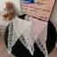MAKY Hàn Quốc Ins Ren Tóc Khăn Nữ Tam Giác Tóc Dây Đeo Túi Tóc Khăn Trùm Đầu Mũ Du Lịch Ảnh Kerchief Phụ Kiện VN