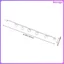 2 Chiếc Trái Tim Giày Quyến Rũ Cho Giày Thể Thao Móc Chìa Khóa Mặt Dây Chuyền 29.50X2.20X0.30CM Bạc kevga