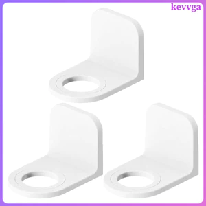 3 Chiếc Phòng Tắm Dầu Gội Giá Đỡ Cho Vòi Hoa Sen Không Khoan Chai Treo Tường Giá Móc kevga