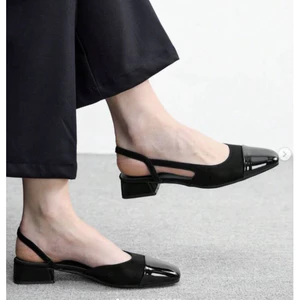 GIÀY SLINGBACK GÓT VUÔNG 8784-50