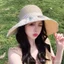 Mũ Vành Lớn Mùa Xuân Mùa Hè Phiên Bản Hàn Quốc Du Lịch Phong Cách Mới Niche Chống Nắng Sọc Mũ Chống Nắng Mái Vòm