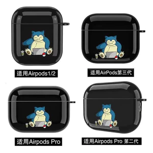 Gấu Nhỏ Dễ Thương Cho AirPods Vỏ Bảo Vệ Thế Hệ 1 / 2 Pro2 Vỏ Tai Nghe Bluetooth Thế Hệ Thứ 3 Cho Airpod Pro3