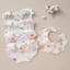 Chống Thấm Nước Nhổ Nguyên Chất Yếm Cotton Cho Bé Khăn Chống Thấm Nước Sơ Sinh Nam Nữ Nước Bọt Ăn Siêu Lớn Yếm Sữa