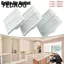 FEDAOG 1 Cái Ổ Cắm Ống Xả Không Khí Tươi, Trần Tường Nhựa Lưới Tản Nhiệt Không Khí, Vỏ Lưới Tản Nhiệt Trắng Đường Ống Thông Gió Điều Hòa Ổ Cắm