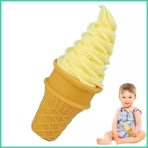 Đồ chơi kem cho trẻ em Mũ kem Mini cho trẻ em Đạo cụ trang trí chất liệu PVC cho cửa hàng tráng miệng Cửa hàng và sonlekvn