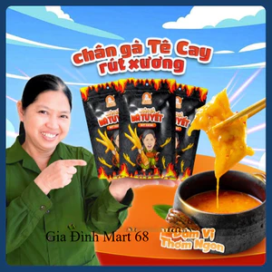 Thùng 200 Gói Chân Gà Rút Xương Bà Tuyết – Hàng Chính Hãng, Date Mới