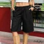 Quần short Denim chở hàng dài đến đầu gối Quần short Jean ống rộng hợp thời trang có túi