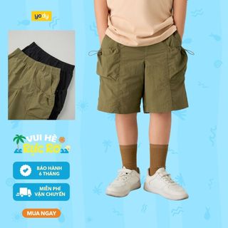 Quần short bé trai 8-13 tuổi YODY nhẹ, mặc thoải mái QSK7037