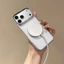 Ốp Điện Thoại Trong Suốt Đơn Giản Cho Infinix Hot 20 20i 30 30i 40 50 60 60i 70 Pro Plus Sạc Không Dây Vỏ Bảo Vệ Gương Từ Tính