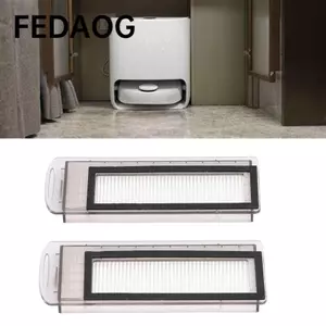 Bộ lọc hút bụi Robot 2 chiếc FEDAOG, Bộ lọc máy hút bụi ABS thu bụi mịn, Thay đổi nhanh chóng Phụ kiện bộ phận hút bụi xếp ly hiệu quả cao cho Narwal J1 J2, J1 J2 Bụi mịn