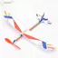 EDIWANY Flying Glider, Mô hình máy bay lắp ráp, Ném tay đàn hồi DIY Dây cao su chạy bằng máy bay mô hình trẻ em