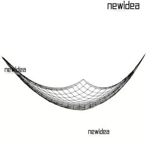 Võng ngoài trời NEWIDEA, Dây nylon dày 200x80cm Võng lưới nylon, Võng du lịch có trọng lượng chịu lực cao di động bền bỉ Giải trí tại nhà