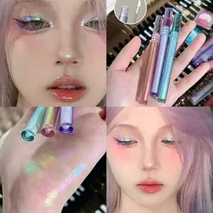 Phấn mắt dạng lỏng Chameleon Nhấp nháy Fine Flash Super Flash Highlighter Brightening ins Super Fire Liquid Eyeshadow 10#20#30#
