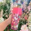 Spike Price Kitty Chủ Đề Búp Bê Xoay Cốc Nước Cảnh Ống Hút Cô Gái Giá Trị Cao Di Động Dễ Thương Quà Tặng Dung Tích Lớn