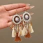 Bông tai phong cách Bohemian Nữ 2026 Bông tai ngày lễ phong cách dân tộc