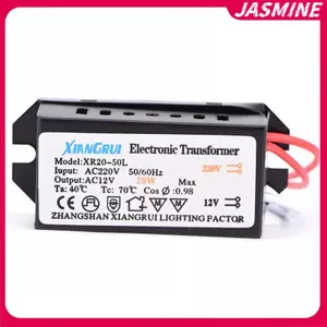 JASMINE 20W AC 220V đến 12V Bộ điều khiển nguồn LED Biến áp điện tử JASMINE