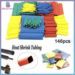 < beartwo > 164 Chiếc Ống Co Nhiệt Cách Nhiệt Ống Co Dây Cáp Bộ Mới
