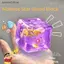 SRVN Clear Soft Ocean Slime với vỏ Mini lấp lánh sáng bóng Đồ chơi giảm căng thẳng không gỉ dành cho trẻ em Slime Party ủng hộ.