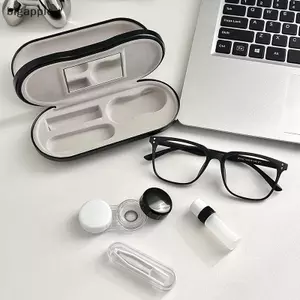 Hộp kính và hộp đựng kính hai lớp bigapple 2 trong 1 Unisex RDG