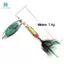 10 Cái / lốc Muỗng Câu Mồi Spinner Mồi 3-7G Câu Cá Wobbler Mồi Kim Loại Spinnerbait Isca Nhân Tạo Miễn Phí Có Hộp