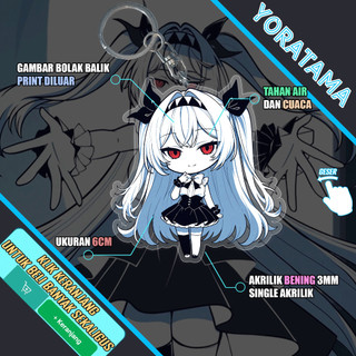 Gantungan Kunci Lilith The NOexistenceN of you AND me, Keychain Anime Lucu